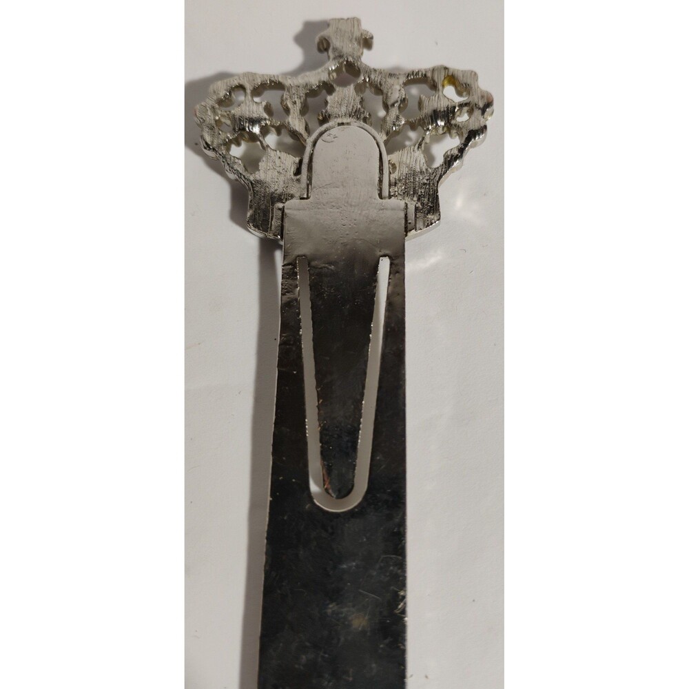 Crown Rhinestone Embedded Bookmark - Picture 8 of 10